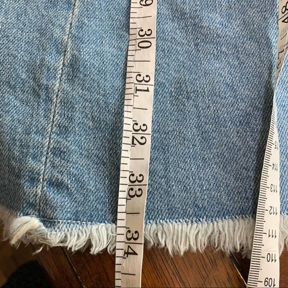 Topshop Lace-up Denim Slip Dress 6 - Picture 11 of 12
